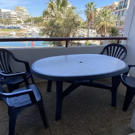 3 Pieces Sur Le Port, A 500m De La Plage, Pour 6 Personnes - Fr-1-750-90 Daire Canet-en-Roussillon
