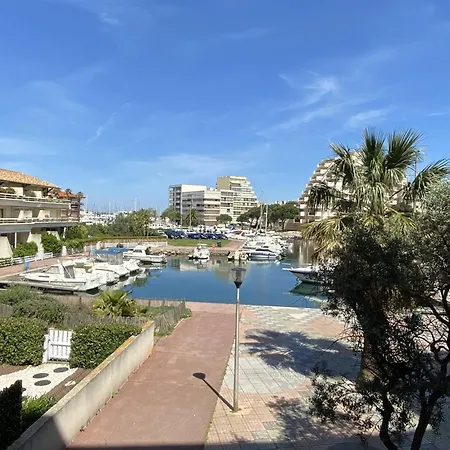 3 Pieces Sur Le Port, A 500m De La Plage, Pour 6 Personnes - Fr-1-750-90 Canet-en-Roussillon